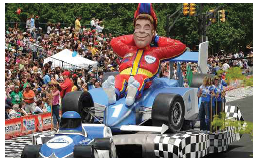 AES 500 festival parade image